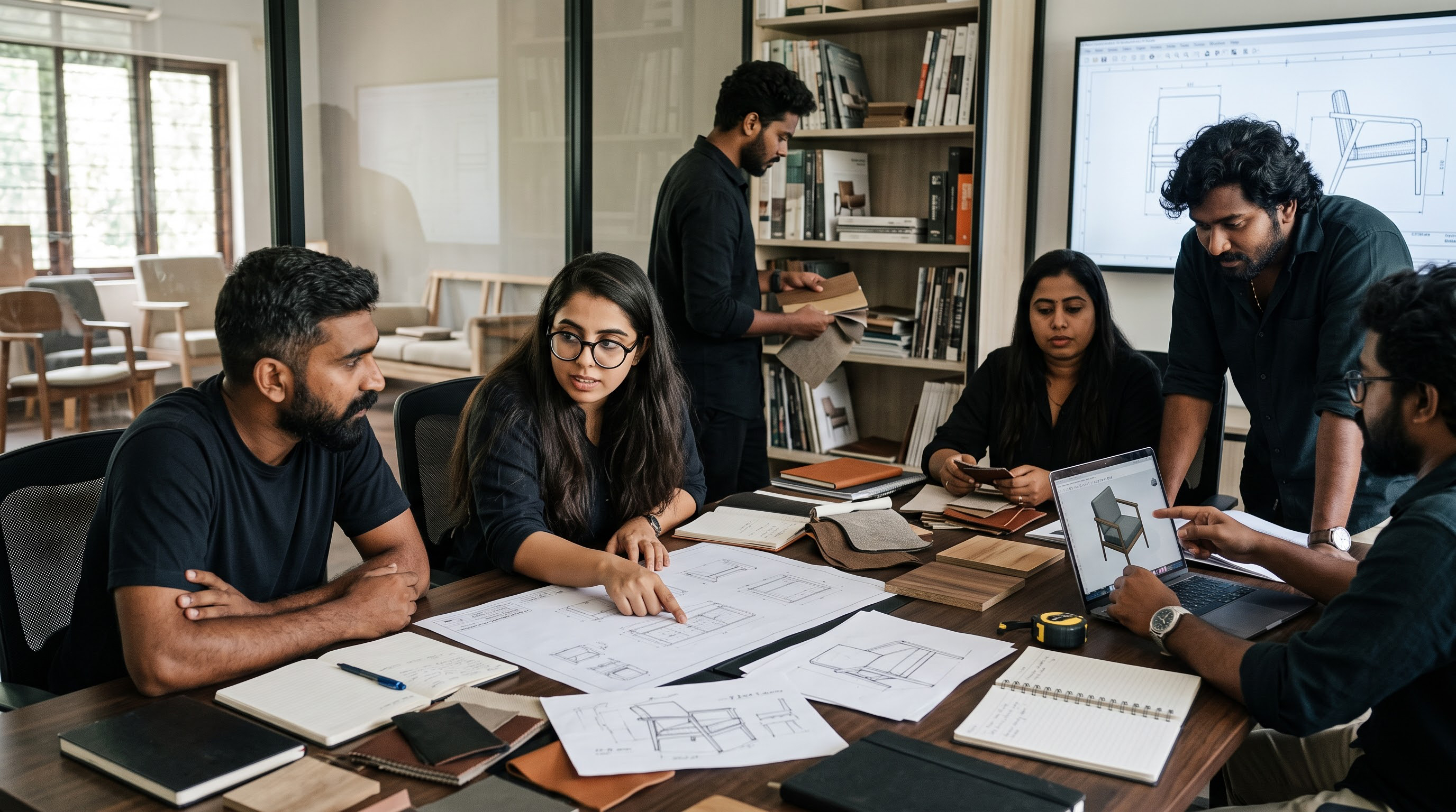 Contemporary design studio